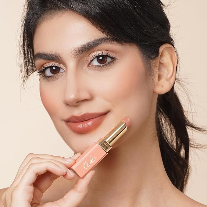 Oulac Color Rich Satin Lipstick - Pink Brown Full Coverage Lip Color, Creamy Silky-Smooth, Moisturizing, Satin Matte Finish, Infused With Shea Butter, Vegan & Clean Beauty, 4g, SG11 Breathtaking
