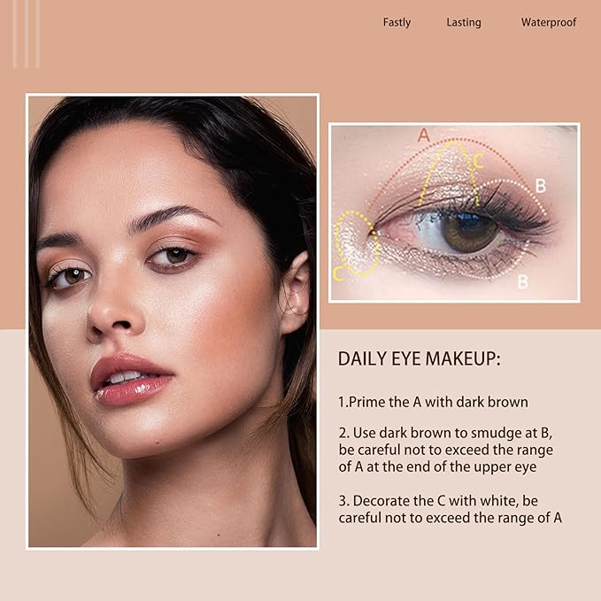 Colorful Shimmery Eye Shadow Stick Glittering Eye Shadow Sticks Set with Retractable and Waterproof Eyeshadow Pencil for Long-Lasting Makeup Eyeshadow (16 Pcs)