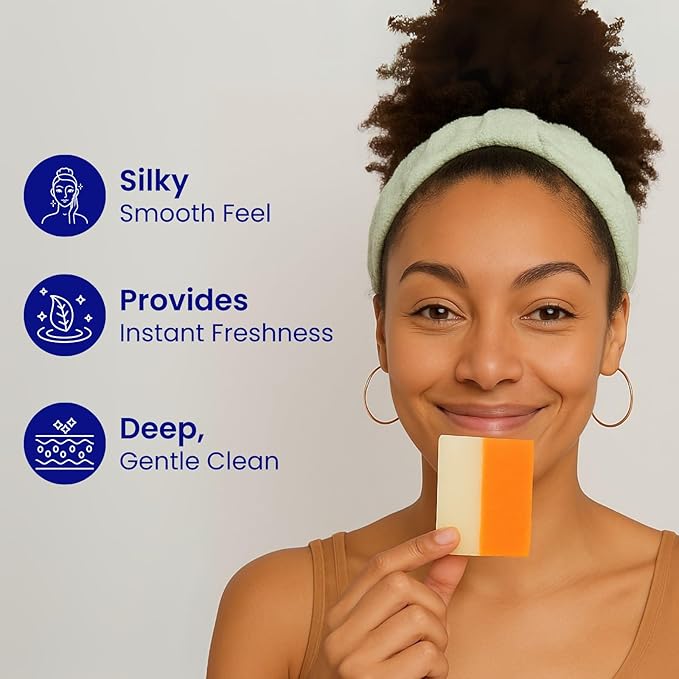 Relumins Glutathione Soap Bars - Holidays Deep Cleansing & Hydrating Soap for Smooth, Refreshed Skin - Gentle Exfoliating Formula for Face & Body - 2 x 150g Bars