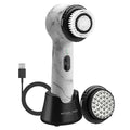 Michael Todd Beauty Soniclear Allure 2024 Best of Beauty Winner Facial Cleansing + Exfoliation Brush System with 4 speeds, Serum Infusion Head + Travel Case