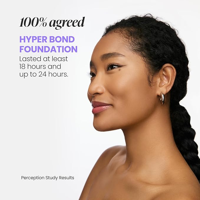 Wonderskin Hyper-Bond Serum Foundation – Waterproof, Transfer-Proof, 24HR Longwear Face Makeup with Niacinamide & Hyaluronic Acid – Lightweight, Natural Finish, Vegan & Cruelty-Free (Soul)