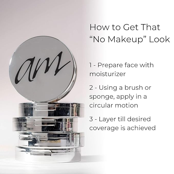 4-in-1 Pressed Foundation Powder with Natural SPF, Concealer & Finishing for Medium to Full Coverage Foundation, Mineral-Based (Taylor, .35 oz)