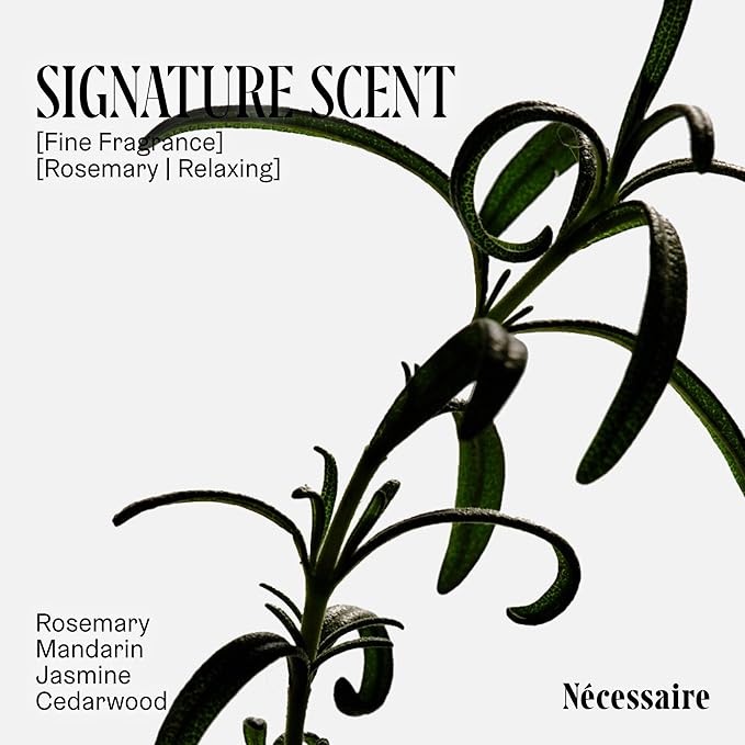 Nécessaire Rosemary Hair Duo | Multi-Protein Strengthening Shampoo + Conditioner For Thinning Hair. For Women + Men. Good For All Hair Types/Textures. Free Of Sulfates. Color-Safe. 250 ml / 8.4 oz