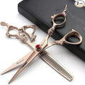 Hair Scissors 6/7/8/9-inch 440C High Hardness For Hairdressers Haircuts Cuttinging Scissors Professional Haircut(6 inch-2pc)