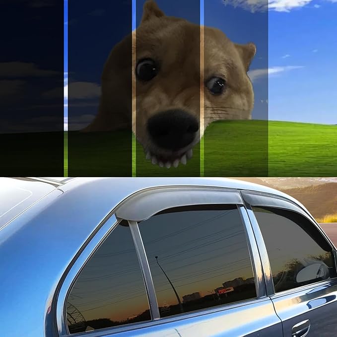 Car Window Tint 30" in x 15'Ft with 20% VLT, Nano Ceramic Window Tint Film for Car, UV&IR Protection Heat Insulation Anti-Explosion Scratch Resistant