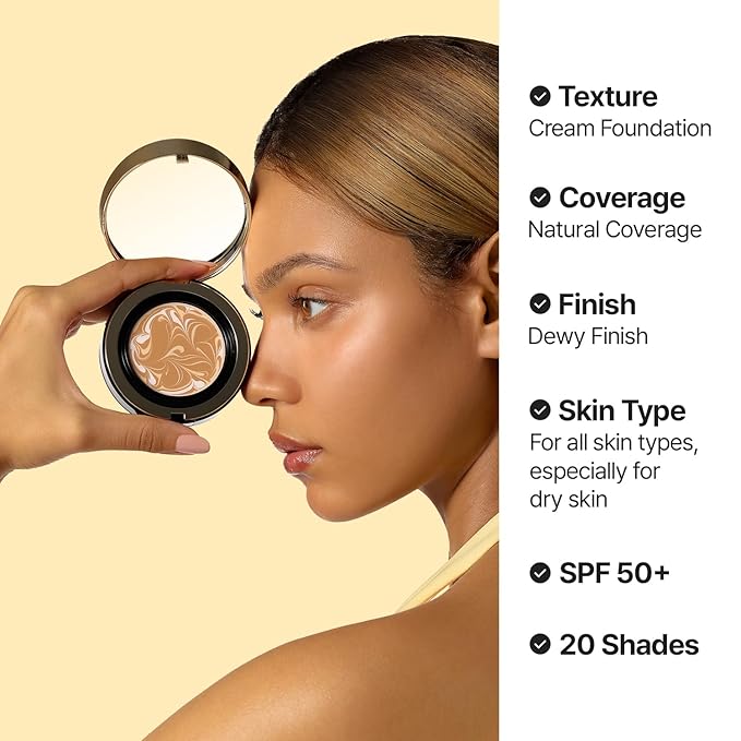 [NEW] AGE20'S Signature Essence Pact | 15C PEARL | Vegan Korean Cushion Foundation | Pack of 1 | Cream Foundation, Dewy & Glow Finish, Natural Coverage, SPF 50+