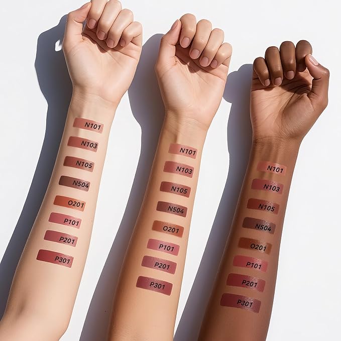 MAANGE Lipstick, Matte Lipstick Long Lasting Transfer-Proof Waterproof & Hydrating Lip Makeup, Full Coverage for a Nourishing Pout,1 Count-N101