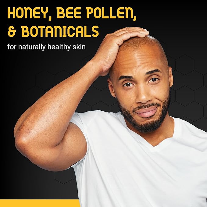 Bee Bald HEAL Aftershave for Men Healing Balm, Immediately Calms & Soothes Damaged Skin, Treats Bumps, Redness, Razor Burn & Other Shaving Irritations, 2 fl oz (Pack of 3)