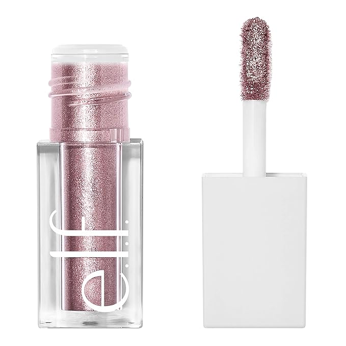e.l.f. Liquid Metallic Eyeshadow, Gel Formula, High-Impact Multi-Dimensional Finish, One-Swipe Coverage, Little Dipper, 0.1 Fl Oz (3mL)