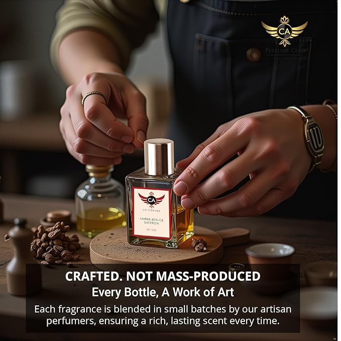 CA Perfume Impression of Rose Oud for Women and Men Long Lasting Unisex Fragrance Eau De Parfum 1.7 Fl Oz 50ml