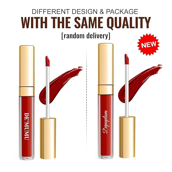 Red Lipstick Matte for Women Superstay Long Lasting Lipstick Smudgeproof Liquid Lipsticks Cruelty Free Lip Makeup (DM29 Flamingo)