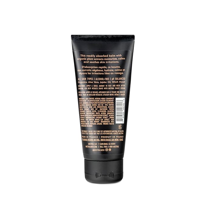 Mistral After Shave Soothing Balm, Salted Gin