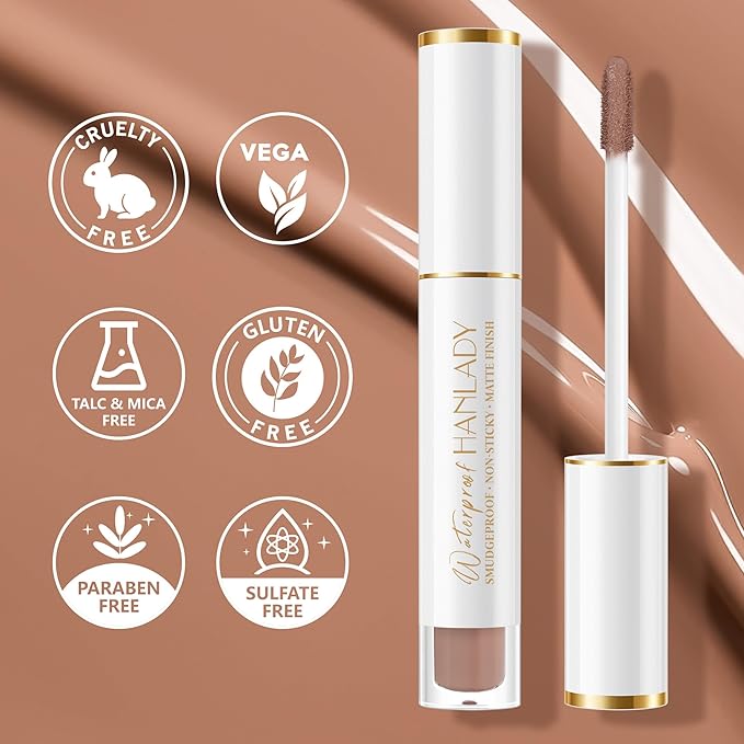 Nude Lipstick Long Lasting Lipsticks for Women Pigmented Smudgeproof Transferproof Vegan Cruelty Free Lip Makeup (A61 Sugey Girl, 1 Pack)