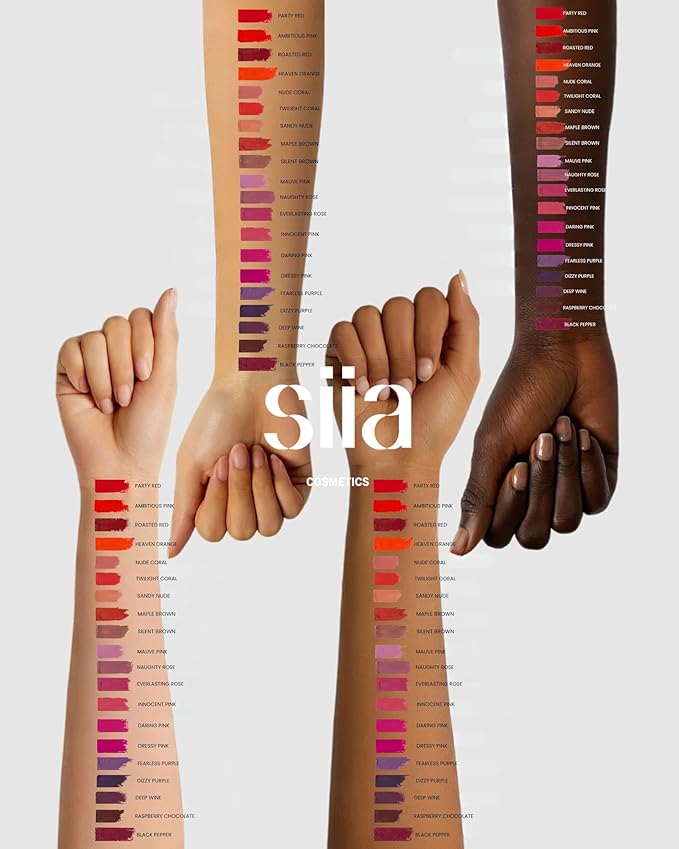 SIIA Cosmetics Change Agent Magnetic Original Lipstick in Heaven Orange