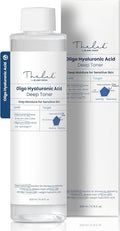THE LAB BY BLANC DOUX Oligo Ultra-Low Molecular Hyaluronic Acid Deep Moisture Essence Toner Vegan for Sensitive Dry Combination Skin - Hypoallergenic Intense Hydrating Face Moisturizer