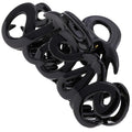 Camila Paris CP3026 French Hair Clip for Women, 3.25 inch Girls Hair Claw Clips Jaw Black Cellulose, Fashion Durable and Styling Hair Accessories for Women, Strong Hold No Slip Grip, Made in France