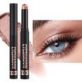 Mauve Taupe Eyeshadow Stick, Cream Smooth Shimmer Single Eyeshadow Pencil, High Pigmented Eye Shadow Brightener Stick, Hypoallergenic Waterproof Long Lasting Eye Highlighter Stick(10#)