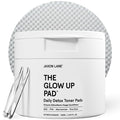 Rice Toner Pads Korean Skin Care Daily Exfoliating Pads for Face: THE GLOW UP Centella AHA PHA Niacinamide Brightening Toner for Mens Skincare, Facial Cleansing, Acne Pores, Dark Spots & Skin Radiance