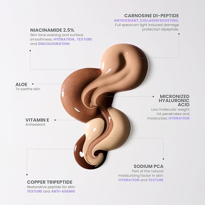 Wonderskin Hyper-Bond Serum Foundation – Waterproof, Transfer-Proof, 24HR Longwear Face Makeup with Niacinamide & Hyaluronic Acid – Lightweight, Natural Finish, Vegan & Cruelty-Free (Dream)