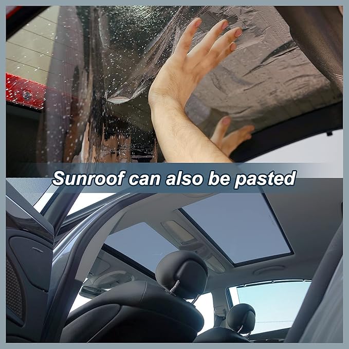 Window Tint Film for Cars, 5% VLT 30" in x 10'Ft Ceramic Window Film, Blocks 99% UV & IR Rays, Heat Resistant Anti Glare Film for Windshield, Scratch Resistant Sun Shade Auto Tint Roll