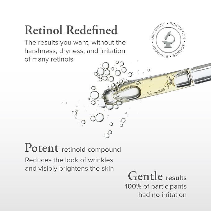 SeroVital Beauty RetinAll Daily Serum – Redefining Retinol – Retinoid Skin Serum – Anti Wrinkle Face Serum for Women, 1 oz