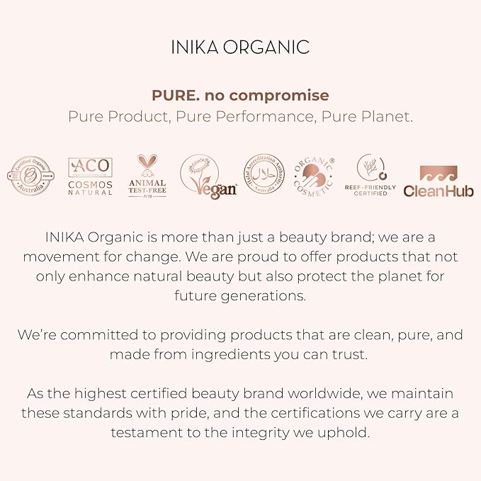 Organic Serum Foundation | Vegan, Buildable Coverage, Weightless Second Skin Feel, Transfer Proof with Skincare Ingredients in Sustainable Packaging. Brilliant 25ml