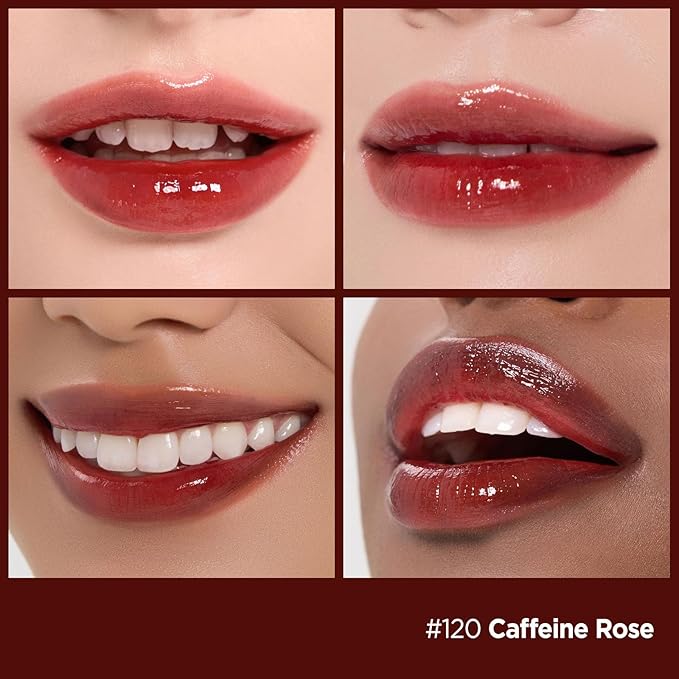 Laka Fruity Glam Lip Tint Mini Duo #102 Dewy, #120 Caffeine Rose