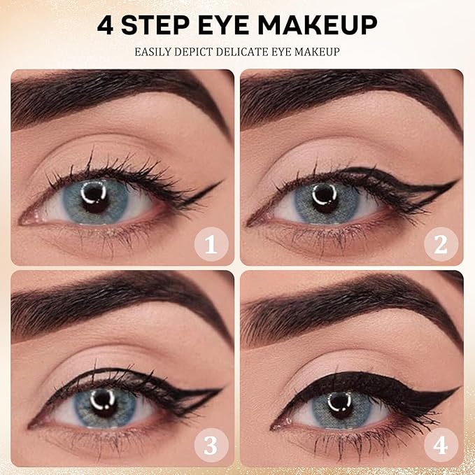 EverGlider Grey Gel Eyeliner Pencil, Waterproof Long-Lasting Cream Eye Liner Crayon, Soft Matte Grey Eyeliner for Natural Definition, Smoky Eyes & Professional Makeup (03# Gray)