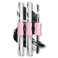 KYDA 2 Pcs Double Ended Metal Mascara, Volumizing Lengthening Clump-Free Black Mascara, Waterproof Formula for Dramatic Lashes, Curling, Washable Eyelash Makeup