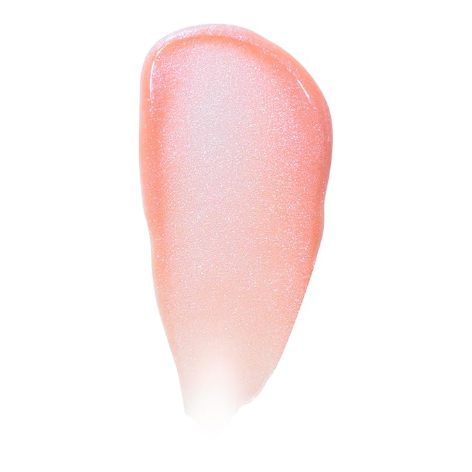 e.l.f. Glow Reviver Lip Oil, Nourishing and Hydrating with High-Shine Glimmer Finish & Sheer Wash Of Color, Minty Scent, Non-Sticky, Vegan & Cruelty-free, Candy Coded