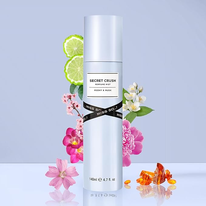 So...? Secret Crush Perfume Mist for Women - 4.7 oz Mist - Pack of 3