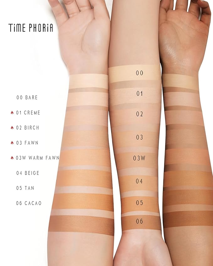 TIMELESS LUMINA MATTE PERFECTION CUSHION | Full Coverage, Weightless, Skin fit, Velvety Matte Finish, Oil-Control Waterproof Fondation, Sweatproof Flawless BB Cream CC (06 CACAO)