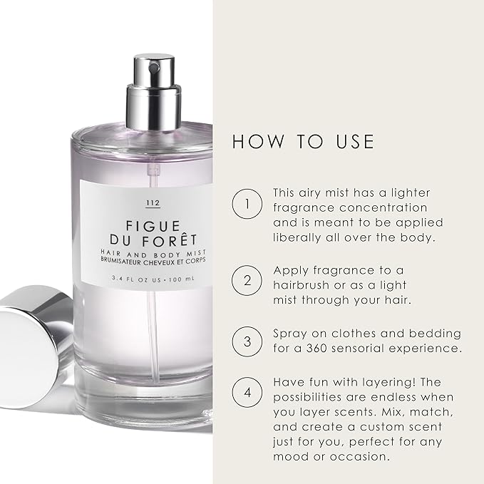 Le Monde Gourmand Fruit du Dragon Hair & Body Mist - 3.4oz (100ml) - Fruity, Coconut Fragrance Notes