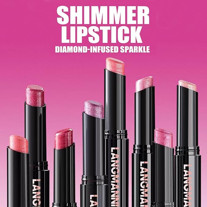 Youthful Red Lipstick For Women Matte Nude Glitter Shimmer Metallic Highly Pigmented Moisturizing Lip stick Hypoallergenic Waterproof Long Lasting Lipsticks Quick Makeup Lightweight Portable 09 #