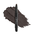 Longwear Cream Eye Shadow Sticks(32 Matte Dark Bronze), Smudge-Proof, Waterproof Eyeshadow,Silky Formula Glitter With Makeup Brush,Dark Brown Eyeshadow Stick