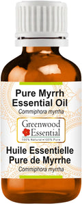 Greenwood Essential Pure Myrrh Essential Oil (Commiphora myrrha) 15ml (0.50 oz)