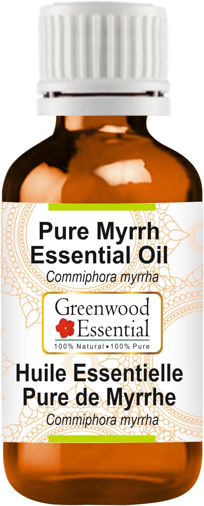 Greenwood Essential Pure Myrrh Essential Oil (Commiphora myrrha) 5ml (0.16 oz)