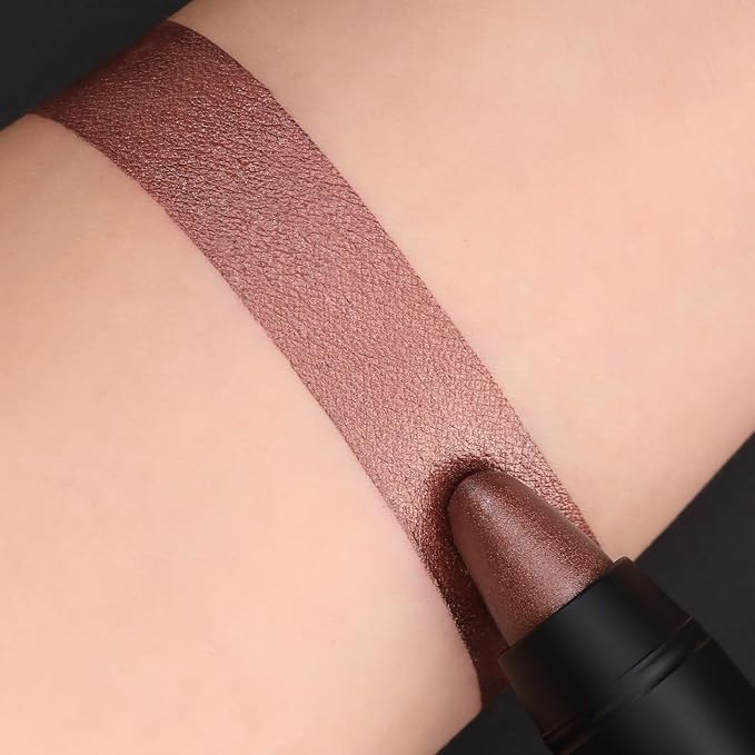 FOCALLURE Ultra Chic Lipstick,Rich Vitamin E Lip Crayon,Lightweight Color without Drying or Fading,Long Lasting Lips Makeup,#24 Copper