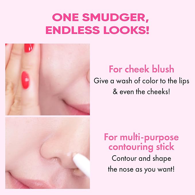 Amuse Seoul Lip Smudger (02 ROSE) | nude rose | lip liner, matte, creamy, soft, velvety, cruelty-free, lipcare, long-lasting, multiuse, vegan