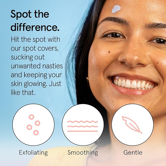 grace & stella Award Winning Pimple Patches for Face - Dermatologist Tested Acne Patches - Hydrocolloid Patch for Breakouts, Whiteheads - Vegan Acne Spot Treatment for Face (Multishape, 216 Count)