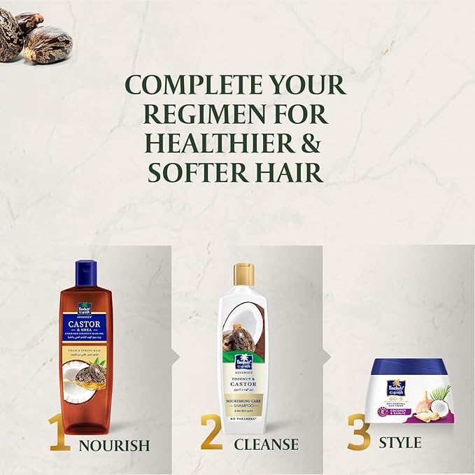 Parachute Advansed Shea Hair Oil| Moisturising Hair Oil |Nourishes Hair| For Frizz- Free, Soft & Shiny Hair| No Silicones & Parabens |6.7 fl.oz