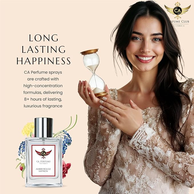 CA Perfume Impression of Angel's Share For Women & Men Replica Fragrance Dupes Eau de Parfum Spray Bottle 3.4 Fl Oz/100ml-X1