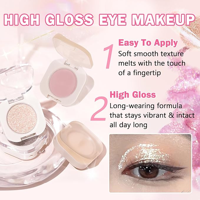 Single Nude Eyeshadow, Matte Brown, Ultra Fine Smooth Powder, Long Lasting High Pigment, Daily Korean Eyes Makeup (Milk Tea)