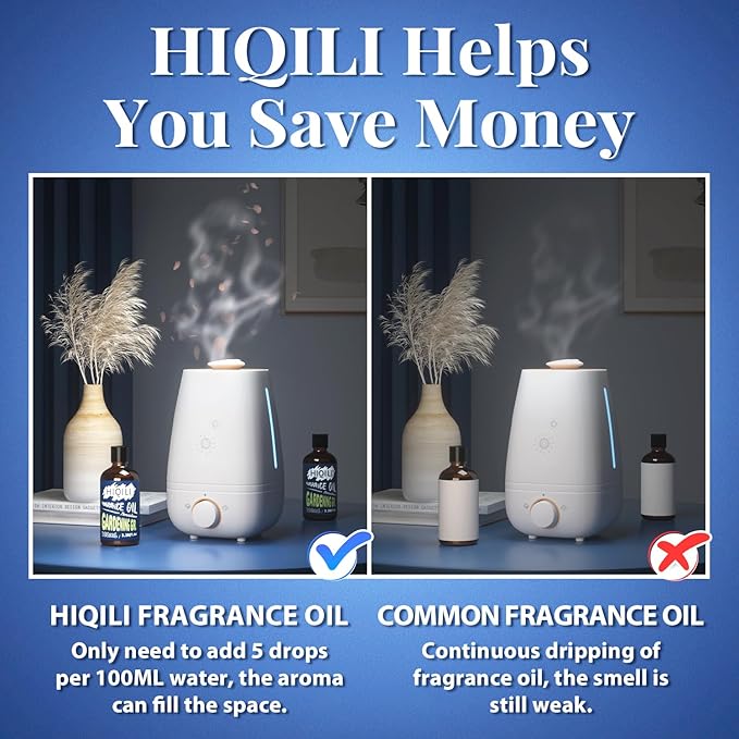 HIQILI Gardening Girl Fragrance Oil 100ml for Diffuser Car Freshies, Clean Fresh Scent for Candle Making Soap Laundry 3.38 Fl Oz