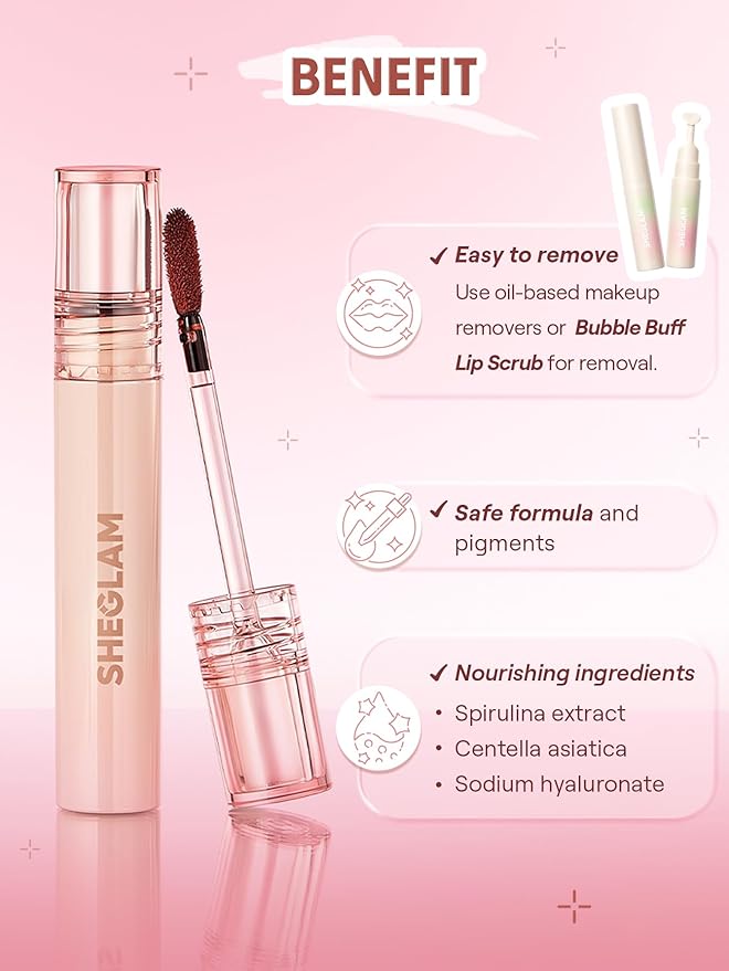 SHEGLAM Fall In Line Peel Off Lip Liner Stain-Mauvelous