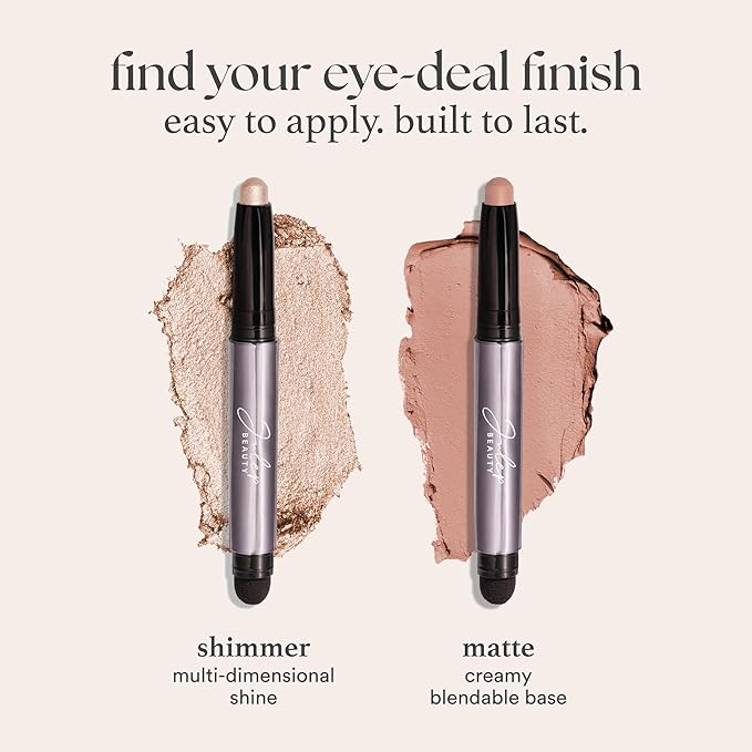 Julep Eyeshadow 101 Cream-to-Powder Waterproof Shadow Stick – Mint Matte – Long-Lasting, Crease-Proof, Cool-Toned Pastel Green Matte Cream Eyeshadow with Built-in Smudger