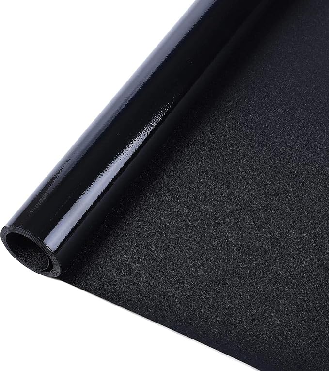 rabbitgoo Blackout Window Film, Sun Heat Blocking Privacy Cover for Glass, Removable Opaque Room Darkening Dark Black Out Window Covers Tint Shades for Home Day Sleep Light Blocker 17.5 x 78.7 Inches