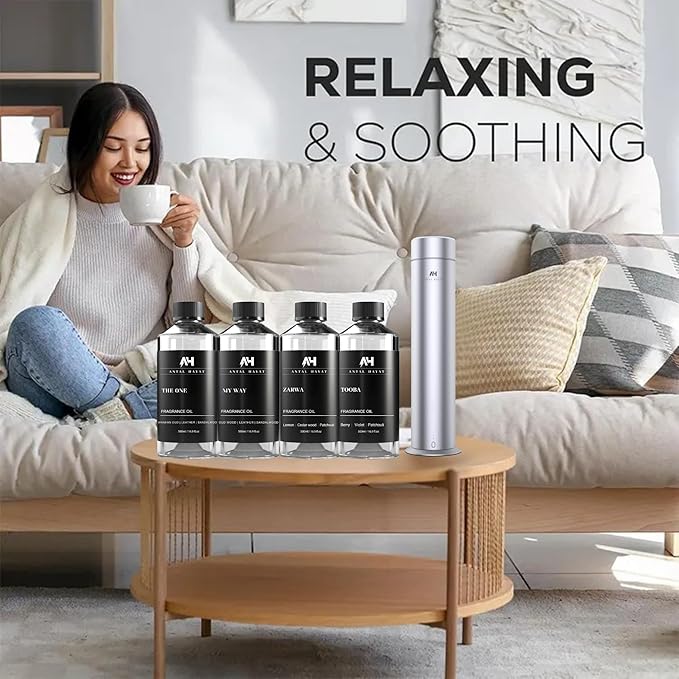 Hotel Scents Tooba Diffuser Oil 500ml - Inspired by La Vie Est Belle Perfume - Hotel Scent for Home - Berry, Patchouli & Violet - Luxury Aromatherapy Oil for Ultrasonic & Waterless Diffusers