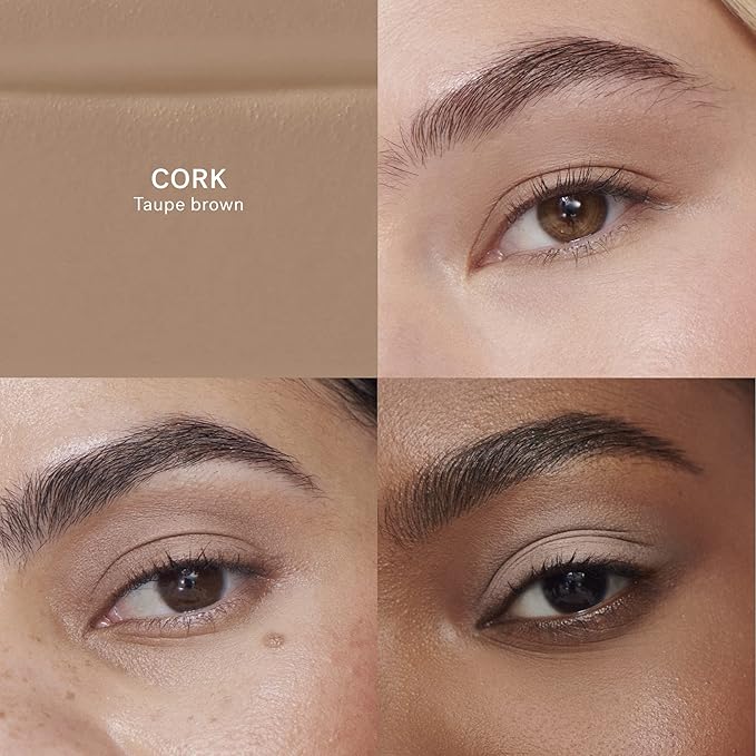 ILIA - Matte Liquid Powder Eye Tint | Cream-to-Powder Eyeshadow, Smudge-Resistant, Quick-Dry, Weightless, Water-Based | Non-Toxic, Vegan, Cruelty-Free, Clean Makeup (Cork, 0.12 fl oz | 3.5 ml)