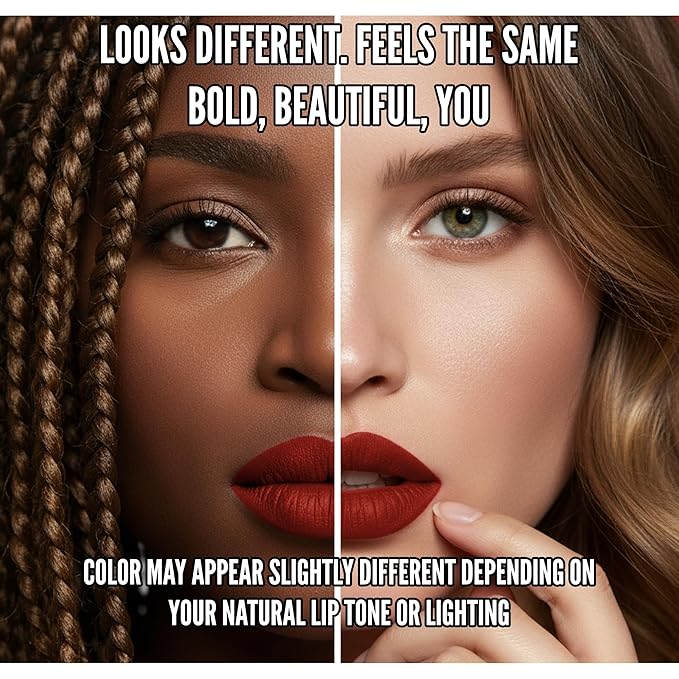 Mynena Chestnut Long Lasting Lipstick for Women Waterproof & Transfer-Proof | Hydrating with Shea Butter | Bold Pigment Intense Matte Color Lip Stain | Talc-Free & Vegan Product that Performs | Sienna
